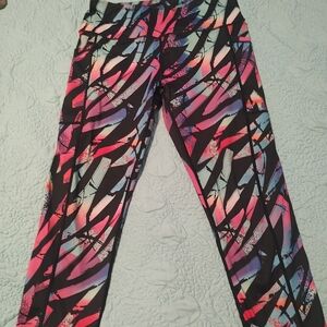 90's Zebra print Constantly Varied Gear Leggings